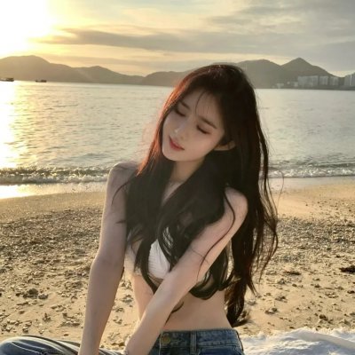 一直游到海水变蓝